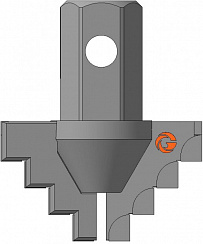 Долото шнековое лопастное Д2ЛП-165.89.Ш41 фото