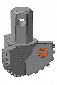 Долото шнековое лопастное Д3ЛИ-250.89.Ш55 фото